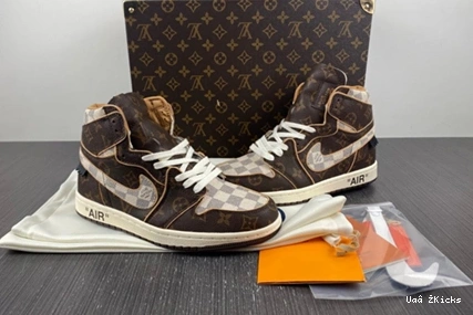 OFF-WHITE Air top 5424 high Jordan x Durable 1 107 0915
